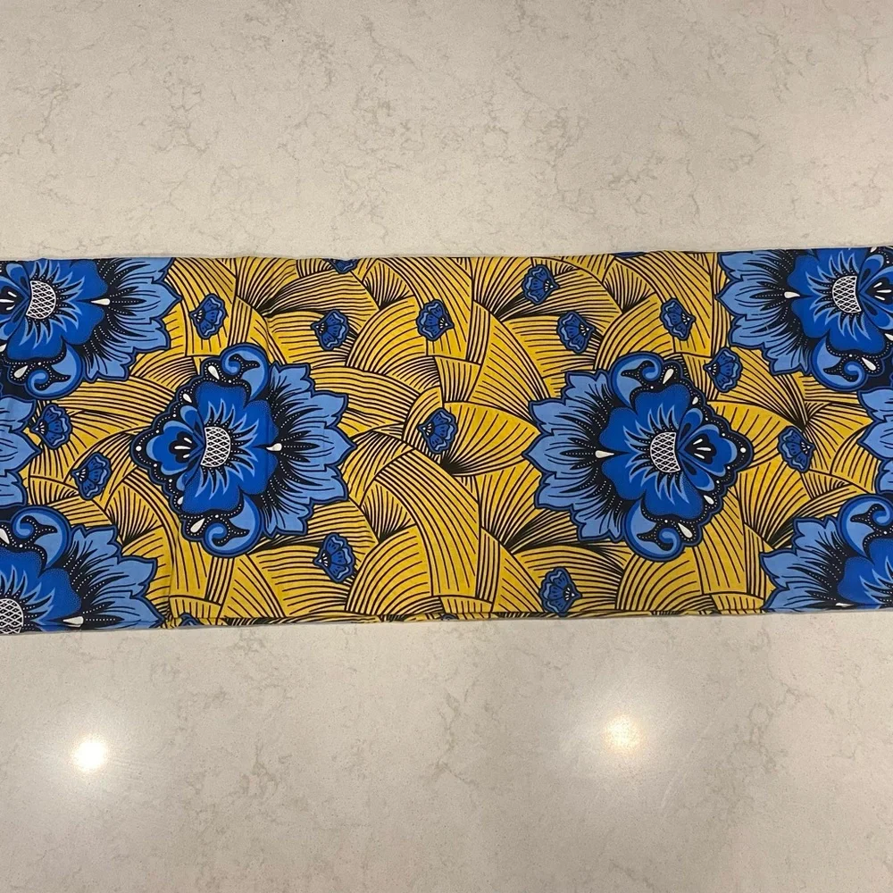 African wax print fabric, 6 yards - Picture 4 of 9